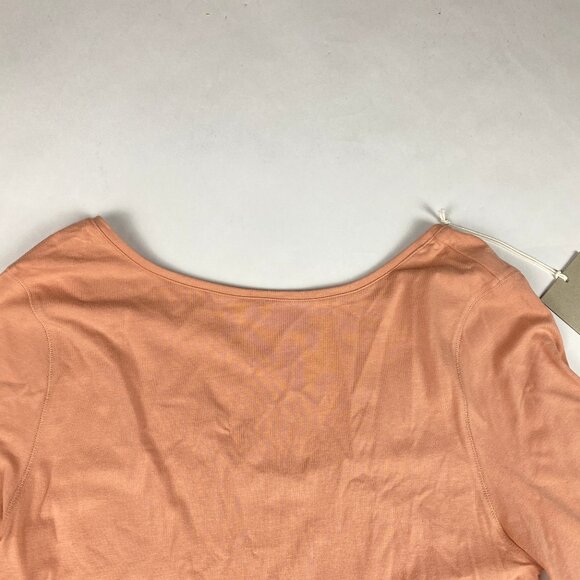 NWT Everlane Supima Scoop Back Long Sleeve Shirt Women's Size XL - Picture 4 of 14